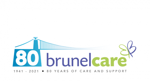 Brunelcare 80th anniversary logo